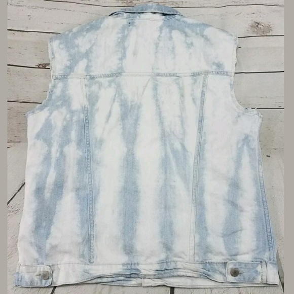 Elwood Denim Jeans Vest Jacket Size Large - Picture 2 of 8